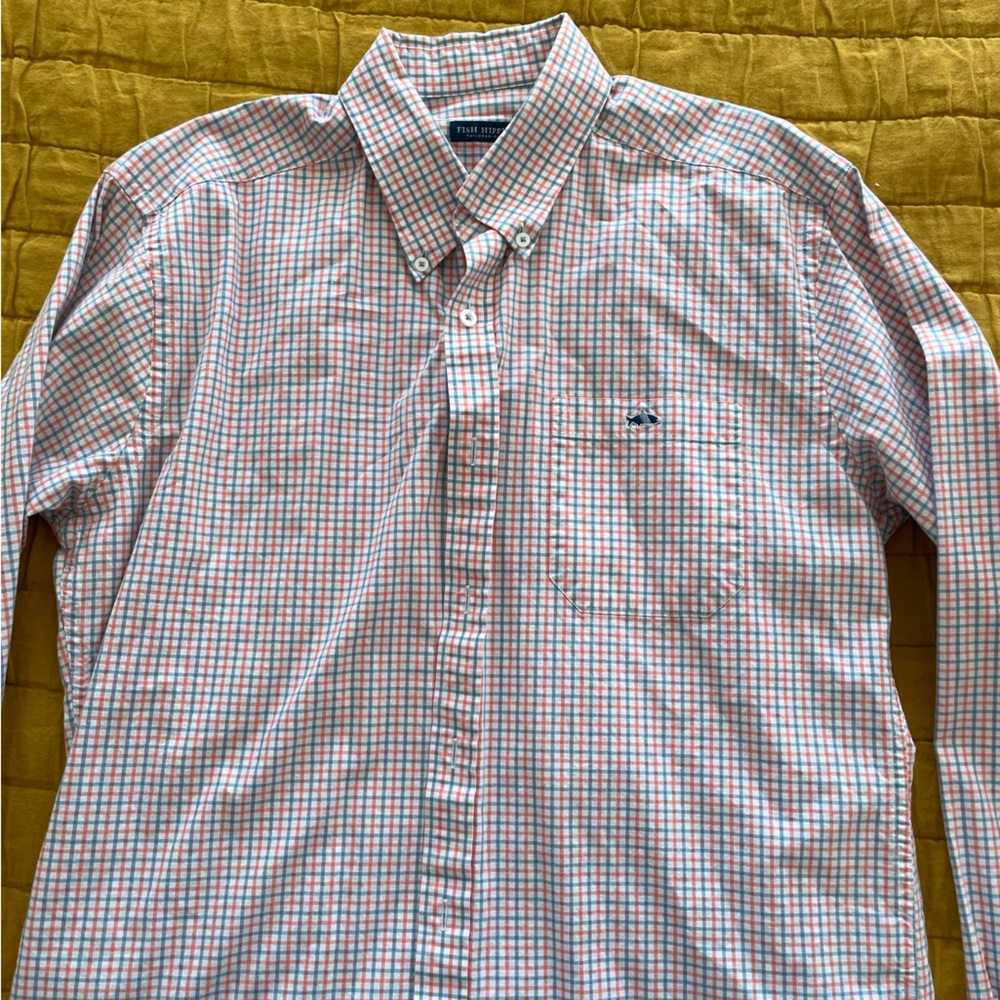 Fish Hippie Men’s Button Shirt
